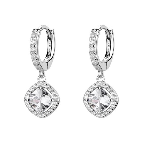 Orecchini Brosway Donna FANCY INFINITE WHITE in Argento Cubic Zirconia FIW161 - FIW161